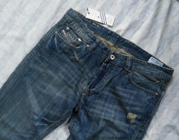 Spodnie, Jeansy, dżinsy - Adidas & Diesel -W36 L34