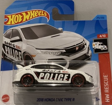 Hot wheels 2018 Honda Civic Type R