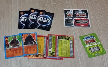 Karty Star Wars Force Attax & Carefour & LELE