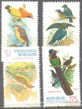 Indonezja - Ptaki, (zestaw 6084)