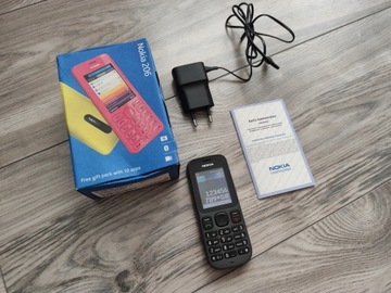 Nokia 101 telefon dual sim/ ładowarka/ stara gwar