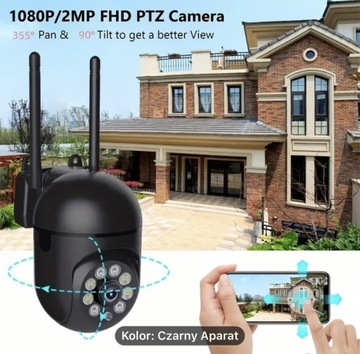 WiFi kamera bezpieczeństwa IP Night Vision 2MP HD