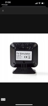 Symulator obrazu TV Nedis DUMSTV10BK