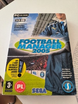 Football Manager 2005 Polskie Wydanie PL DVD PC