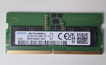 DDR5 8GB 1Rx16 PC5-4800B-SC0-1010-XT so-dimm