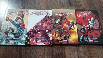 Amazing Spiderman Slott komplet 4 tomy 