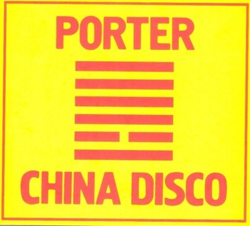 John Porter China disco CD 2008