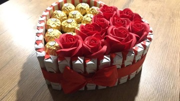 Flowerboxy na każda okazje z różami mydlanymi 