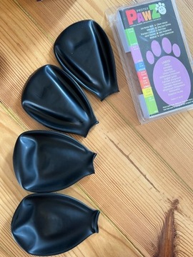 PAWZ buty gumowe buciki dla psa L czarne na śnieg