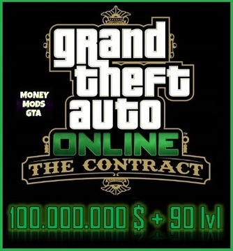 100 mln $, money, kasa + 90 lvl GTA 5 V ONLINE PC