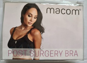 MACOM POST Surgery BRA czarny X-Large 38