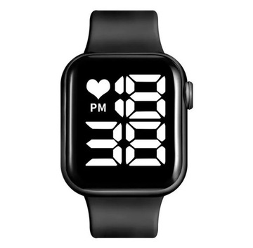 Czarny zegarek smartwatch nowy nieodpakowany