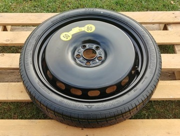 Koło dojazdowe Volvo , T125/70 R19 , 81660976