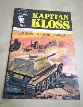 Komiks Kapitan Kloss Gruppen... nr 19 wyd.1 1973r.