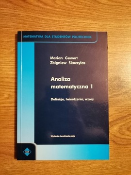 Analiza matematyczna 1 Definicje twierdzenia 