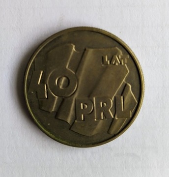 Moneta 100 zł ,,40 lat PRL" z 1984 roku