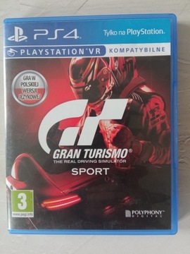 PS4 Gra Gran Turismo Sport wyścigi