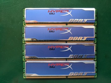 KINGSTON HYPERX BLU DDR3 8GB CL9 1600MHz