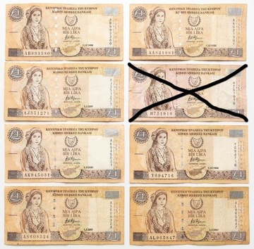 Banknot Cypr 1 funt cypryjski