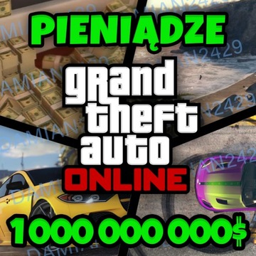 GTA 5 V Online 1,000,000,000$ Money Kasa Pieniądze
