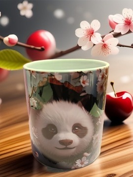 Kubek  Panda  3D   prezent dzień dziecka   