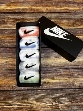Skarpety Nike Tie-Dye zestaw w pudełku