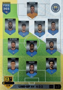 FIFA 365 2023 CLUB LINE-UP 112 MANCHESTER CITY