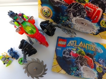 LEGO 8059 Atlantis - Odkrywca Dna Morskiego.