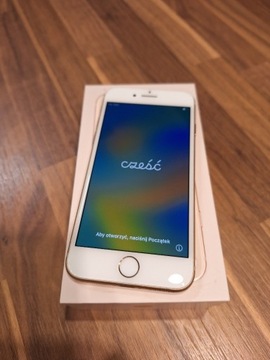 Apple iPhone 8 64 Gold złoty krajowy stan bdb 73% 