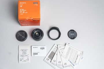 Obiektyw Sony E 35 mm f/1,8 (SEL35F18)