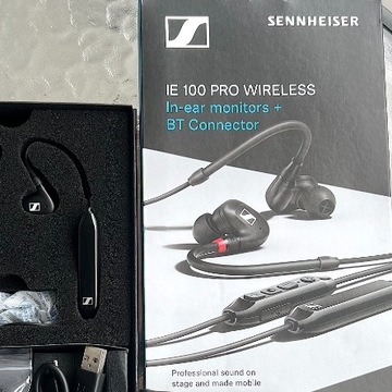 Słuchawki Sennheiser IE 100 PRO Wireless Black