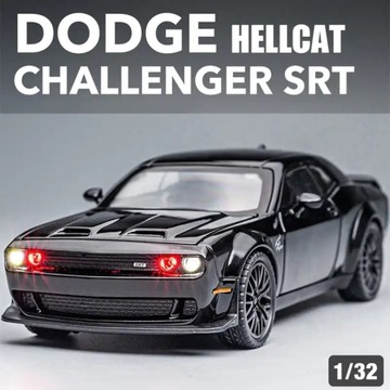 Dodge Challenger Hellcat skala 1:32!MEGA!3 kolory!