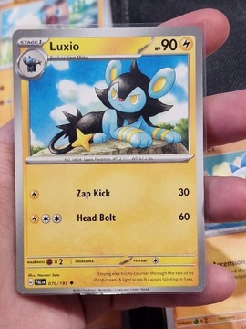 Karta pokemon Luxio (PAL 070) Paldea Evolved 