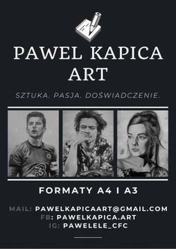 PAWELKAPICA ART. Portret na zamówienie (A4)