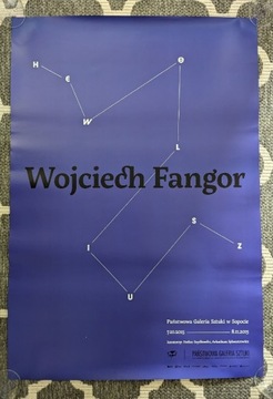 Plakat wystawa Wojciech Fangor 2015 dekoracja