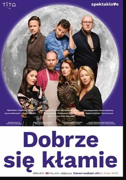 bilety teatr DOBRZE SIĘ KŁAMIE - Poznań,  08.12 