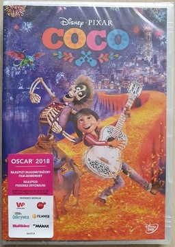 Coco - płyta DVD - Disney Pixar