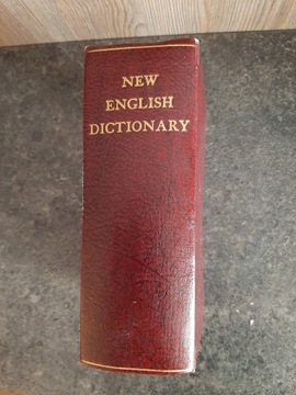 New English Dictionary with Appendices 