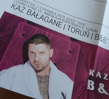 2 bilety kaz bałagane toruń