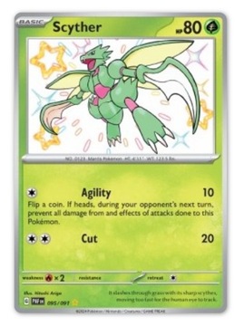 Scyther PAF 095 Shiny