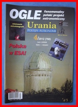 URANIA - POSTĘPY ASTRONOMII - 4/2012 - OGLE, ESA