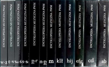Encyklopedia Muzyczna PWM 12 tomów BDB