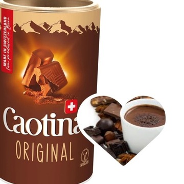 Caotina, szwajcarska czekolada do picia 500g