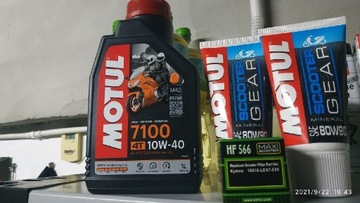 Motul 7100 4T 10W40 motul gwar 80 W90