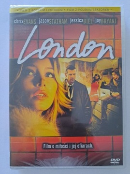 LONDON [Jason Statham, Jessica Biel] [DVD] Lektor, Napisy PL, FOLIA