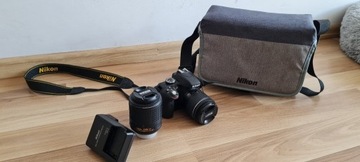 Nikon D3300 Dwa obiektywy + torba