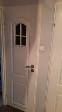 Drzwi wewnętrzne WC z wentylacją 60L