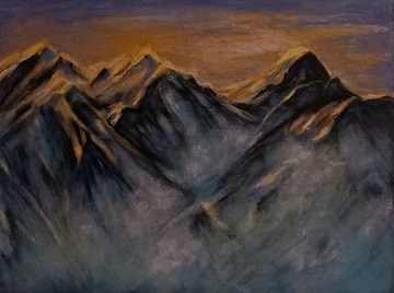 Góry Akryl 30x40 cm