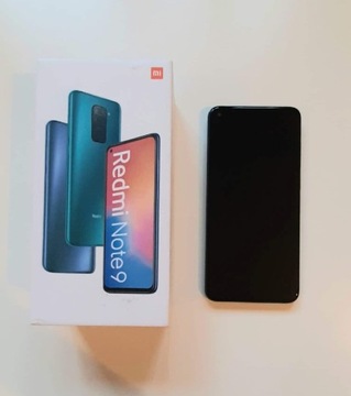 Redmi Note 9, 128 GB/6gb, stan idealny