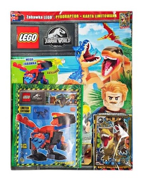 Magazyn Czasopismo LEGO Jurassic World - 04/2023 - Pyroraptor